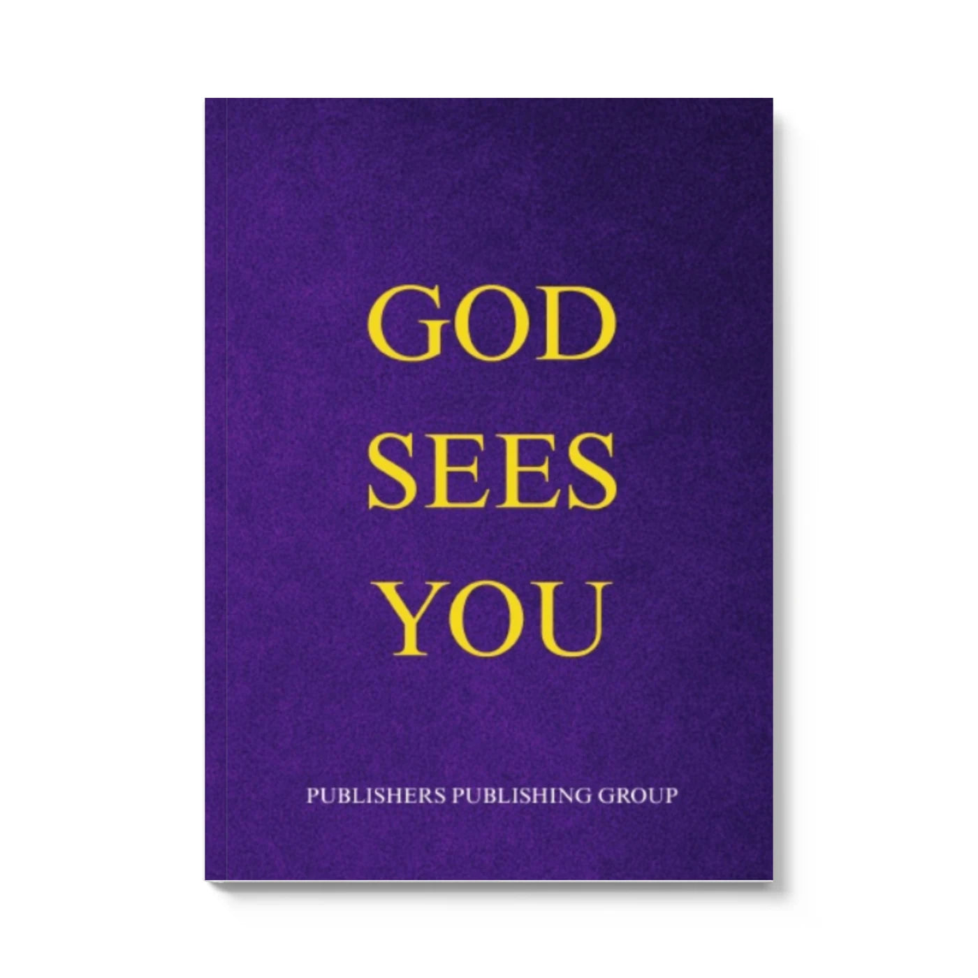 God Sees You book mockup
